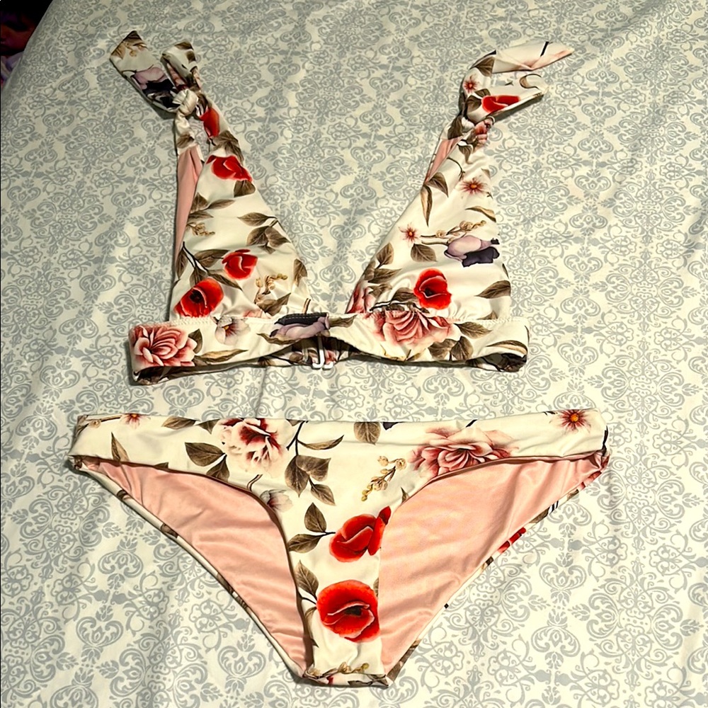 Agua bendita floral large two piece